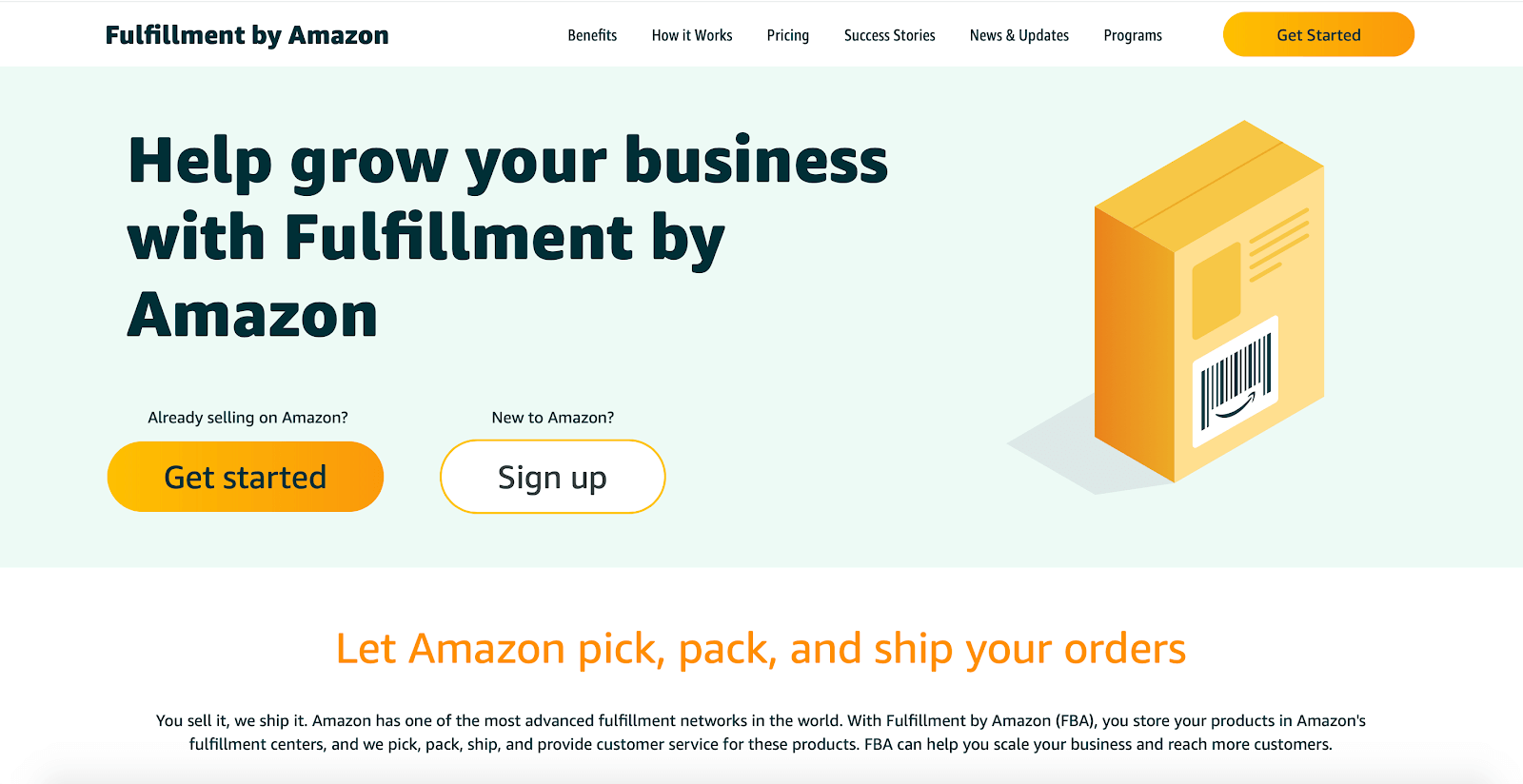 Cómo vender en Amazon con Fulfillment by Amazon
