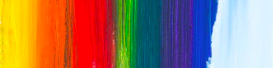 pintura de color arco iris 
